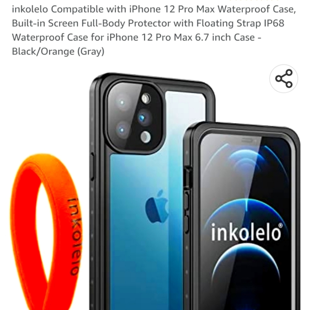 iPhone 12 Pro Max waterproof Case